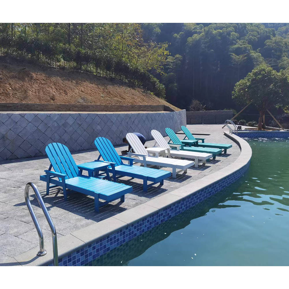 Sets CLS301 Patio Garden Deck Swimming Pool Lawn HDPE Chaiselongue Chair